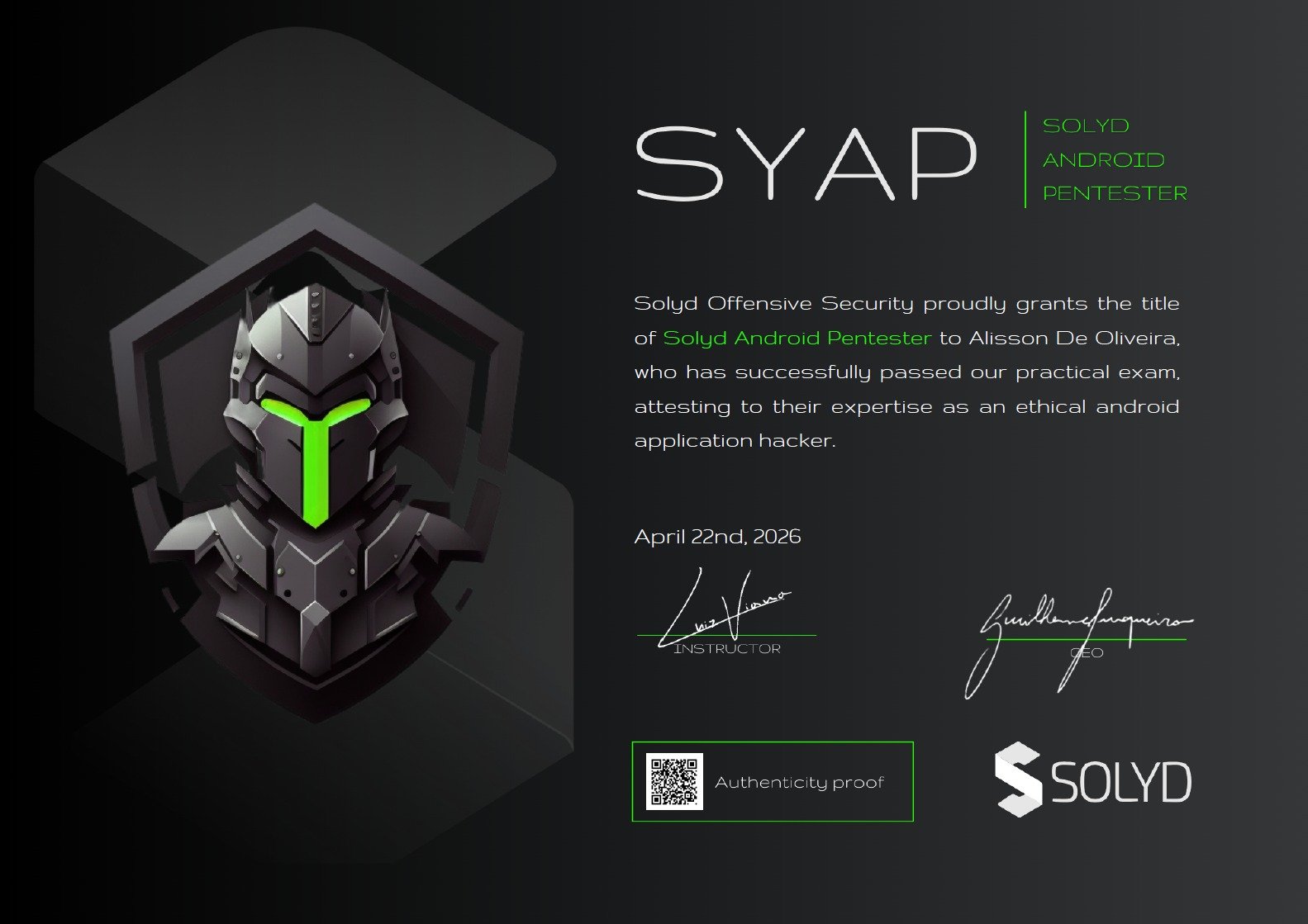 Solyd Android Pentester (SYAP)